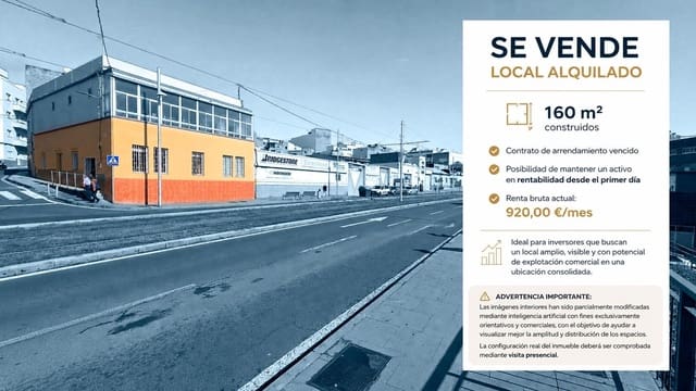 Commerciale in vendita in San Cristóbal de La Laguna - 180.000 € (Rif: 10109791)