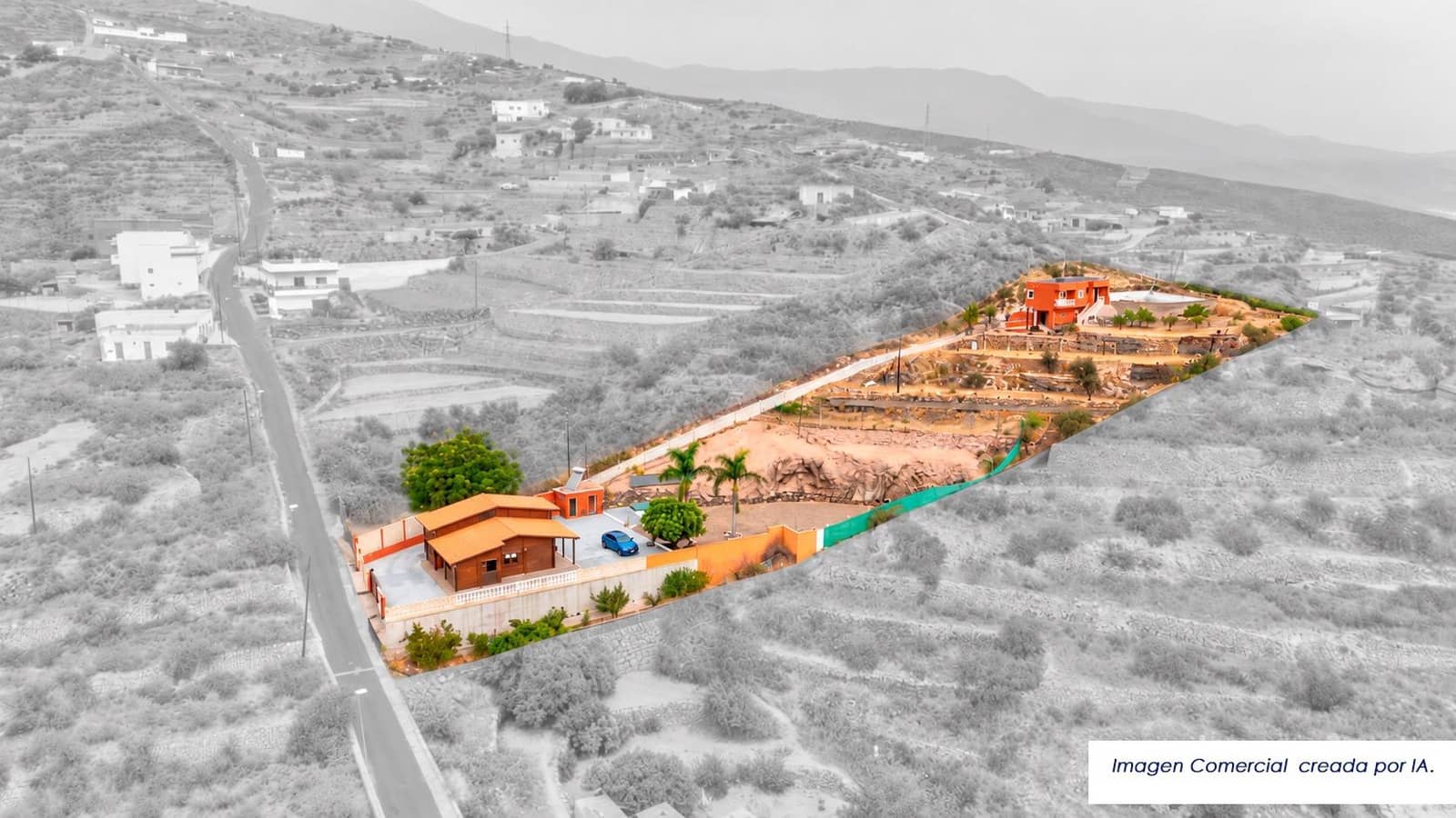 5 soveværelse Finca/Landehus til salg i Guimar med swimmingpool garage - € 420.000 (Ref: 10132787)