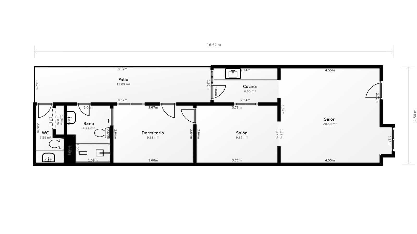1 makuuhuone Omakotitalo myytävänä paikassa Santa Cruz de Tenerife - 350 000 € (Ref: 10153693)