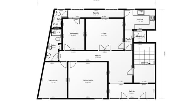 Apartamento de 6 habitaciones en Los Llanos de Aridane en venta - 625.000 € (Ref: 9466155)