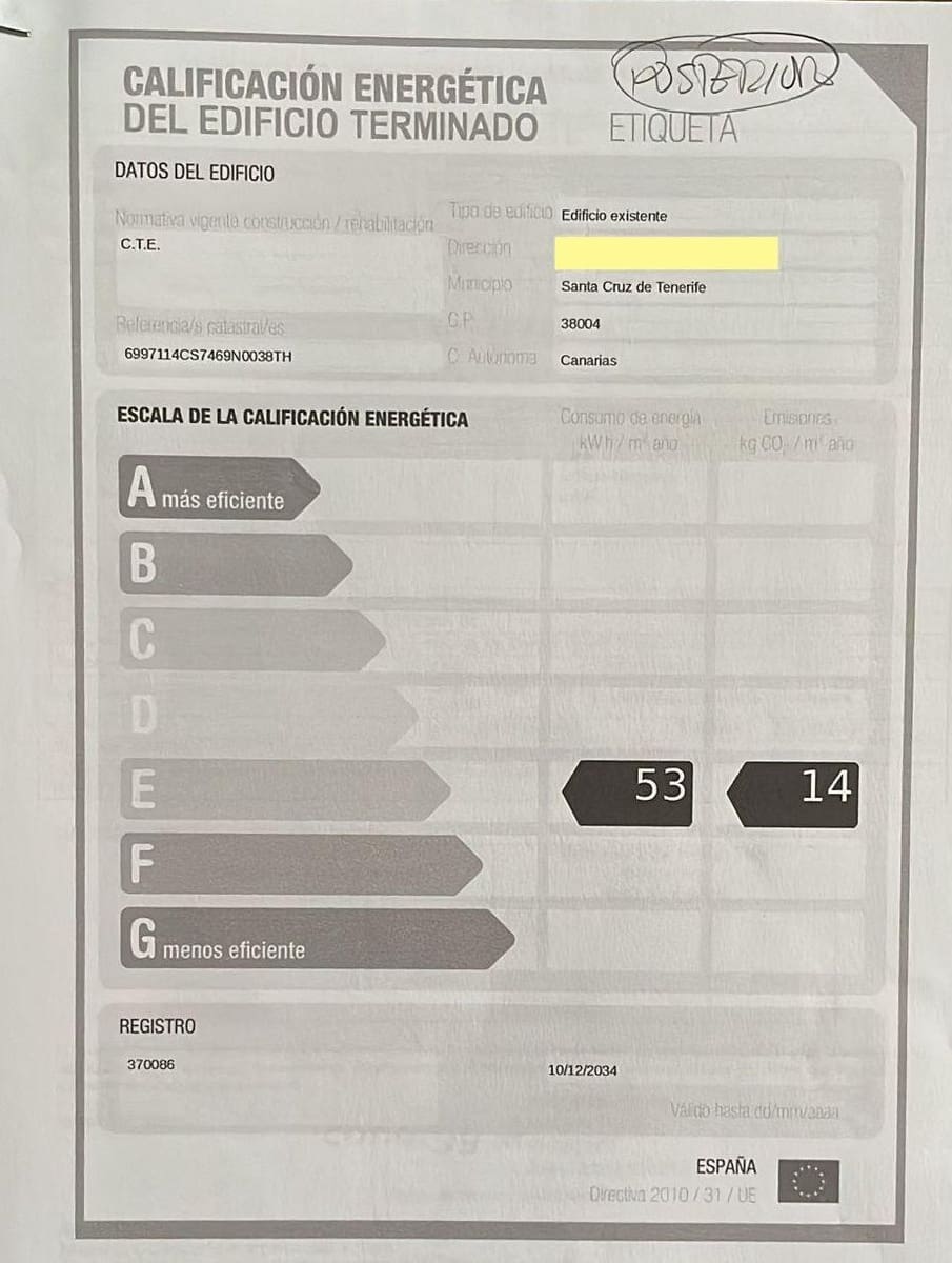 4 sypialnia Penthouse na sprzedaż w Santa Cruz de Tenerife z garażem - 815 000 € (Ref: 9466157)