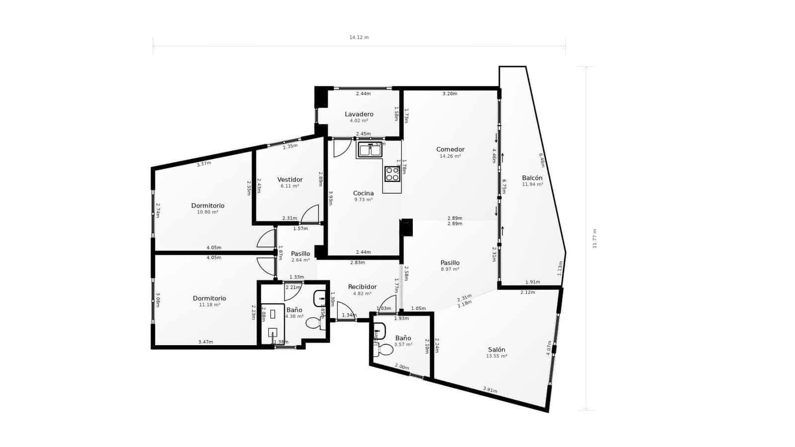3 bedroom Flat for sale in Santa Cruz de Tenerife with garage - € 395,000 (Ref: 9466159)