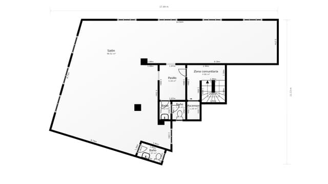 Ufficio da affittare in Duggi, Santa Cruz de Tenerife - 1.350 € (Rif: 9986947)