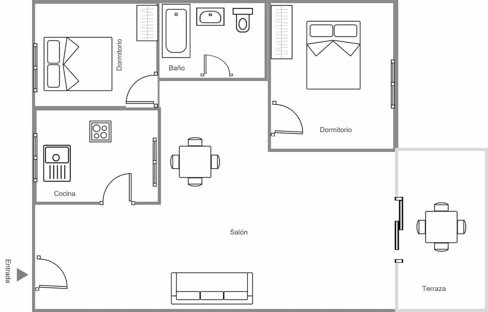 2 camera da letto Appartamento in vendita in Oropesa  con piscina garage - 125.000 € (Rif: 9388134)