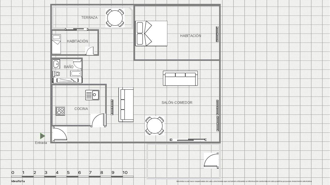 2 bedroom Apartment for rent in Oropesa  with garage - € 750 (Ref: 9388148)