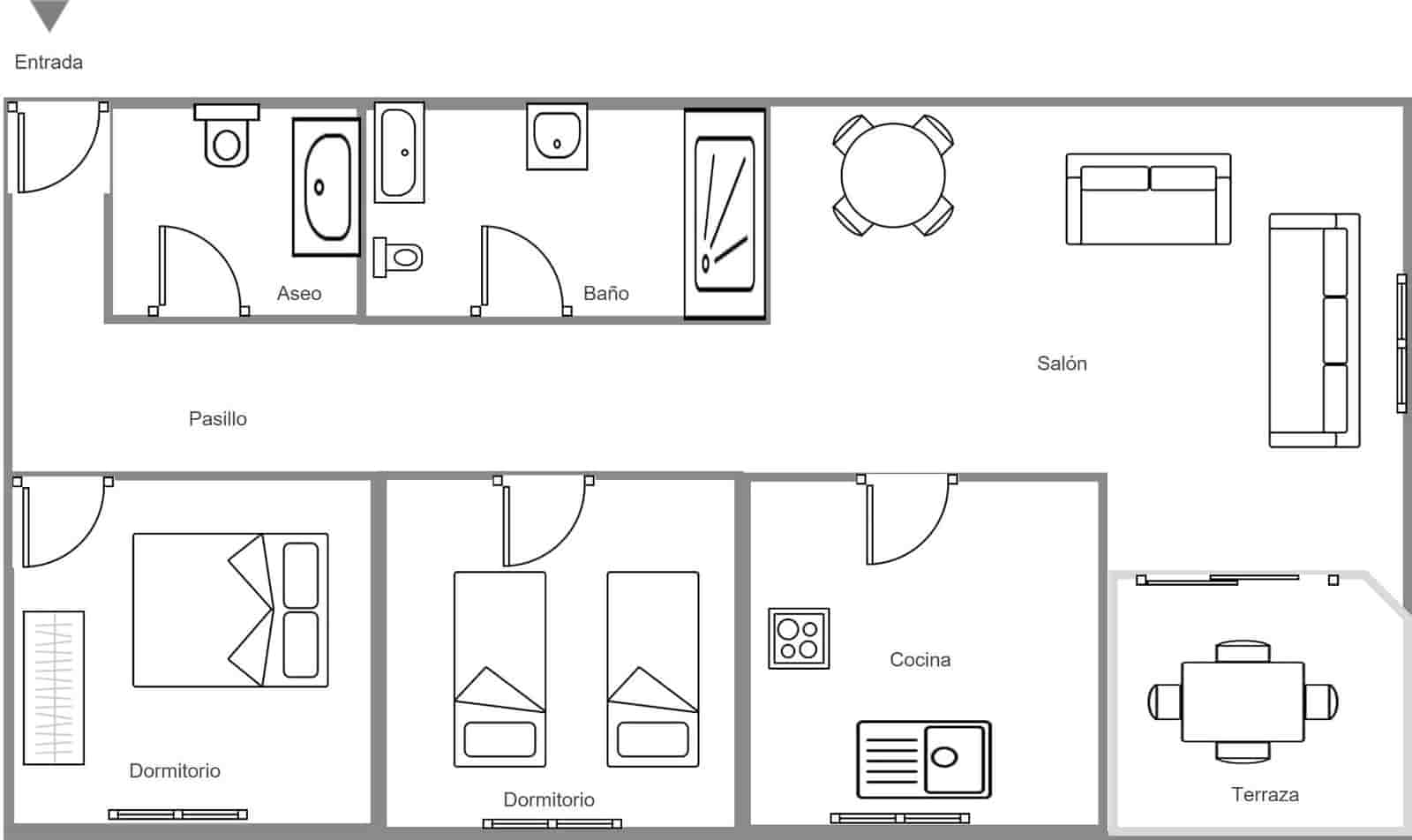 2 sypialnia Apartament na sprzedaż w Oropesa  z basenem - 110 000 € (Ref: 9388162)