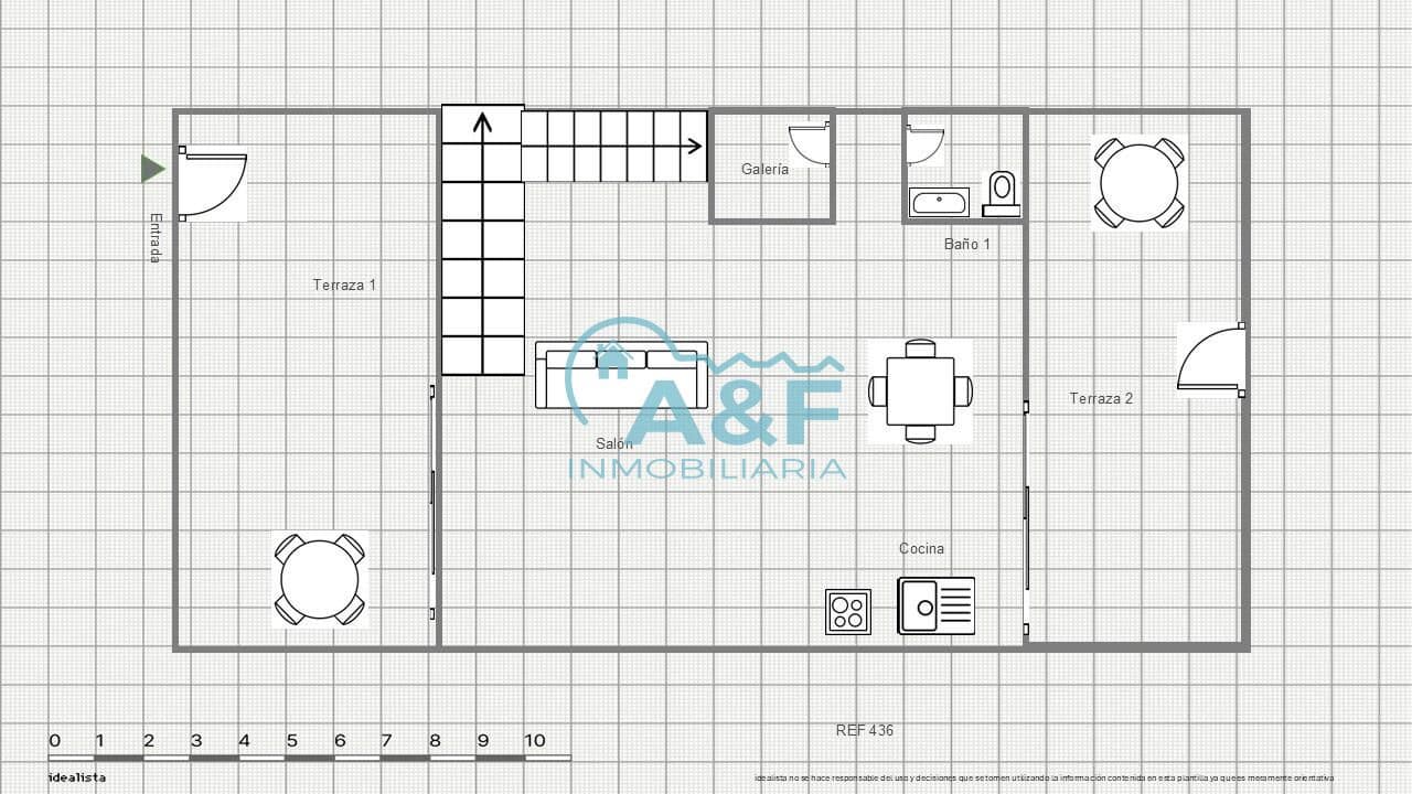 Appartement de 2 chambres à louer à Oropesa  avec piscine garage - 700 € (Ref: 9456410)