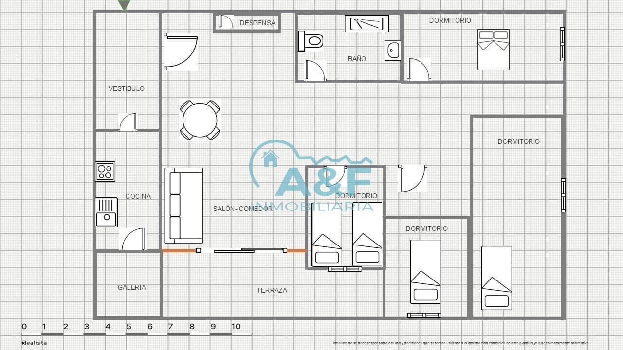 4 bedroom Flat for sale in Oropesa  - € 115,000 (Ref: 9468558)