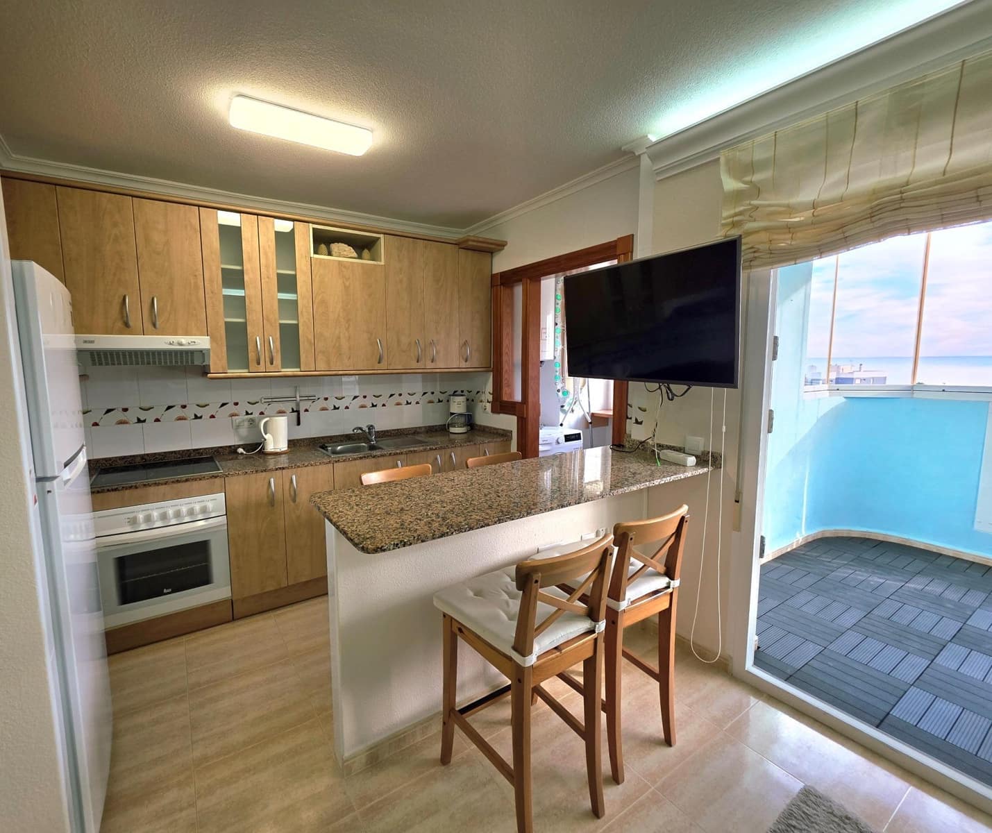 1 makuuhuone Huoneisto myytävänä paikassa La Manga del Mar Menor mukana uima-altaan - 155 000 € (Ref: 9558748)