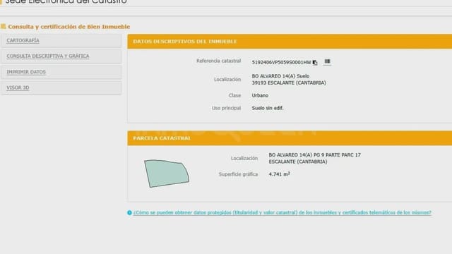 Tontti myytävänä paikassa Escalante - 179 000 € (Ref: 9798537)