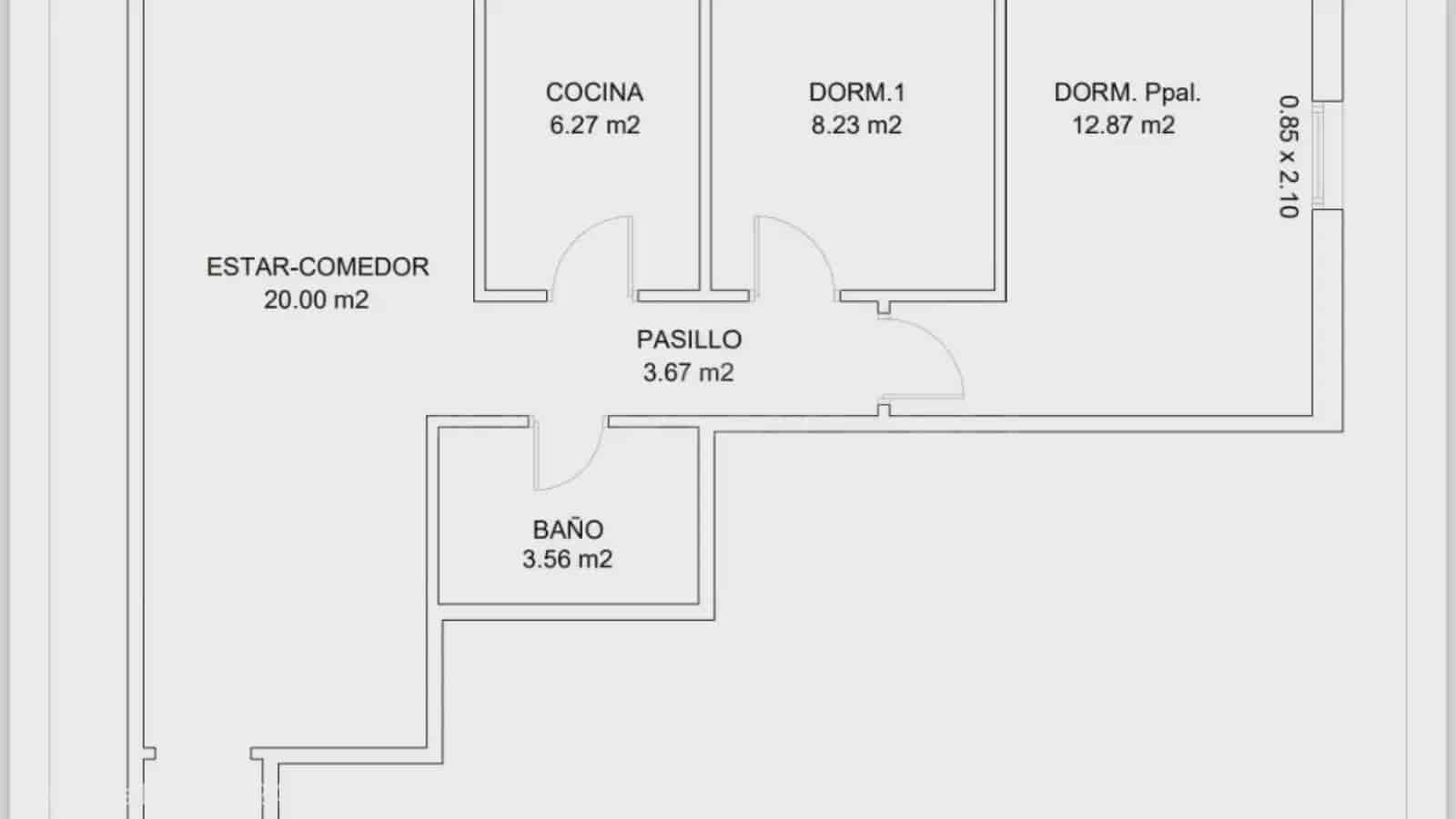 2 soveværelse Lejlighed til salg i Ajo med garage - € 249.000 (Ref: 9815040)
