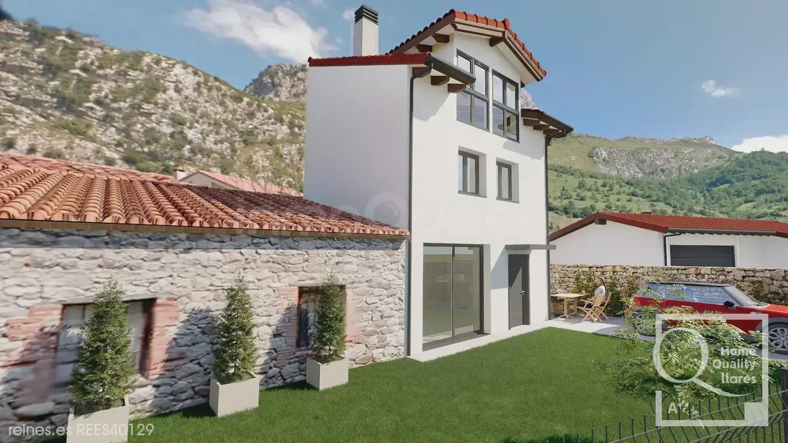 Pareado de 1 habitación en Peñamellera Alta en venta con garaje - 237.000 € (Ref: 9820030)