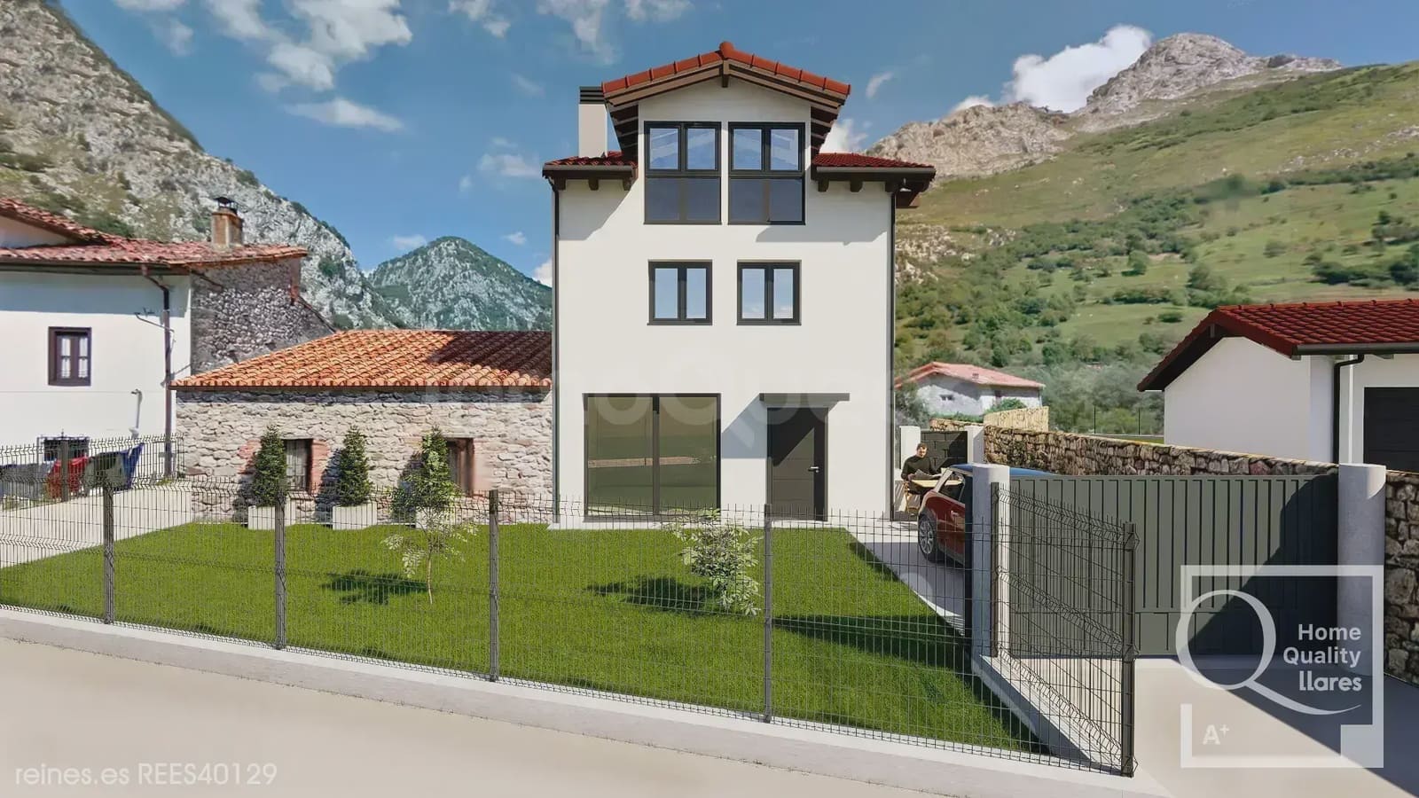 Pareado de 1 habitación en Peñamellera Alta en venta con garaje - 237.000 € (Ref: 9820030)