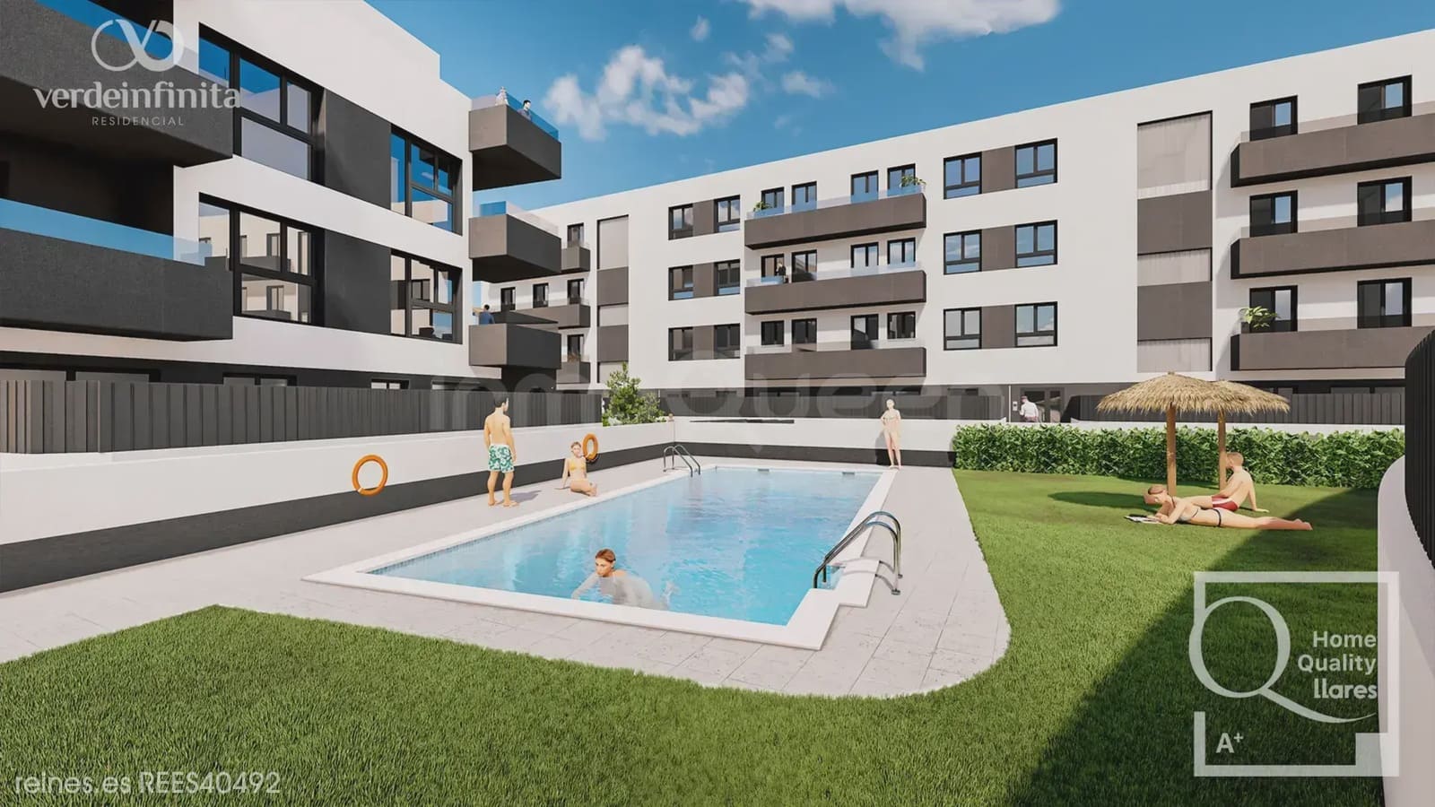 2 sypialnia Mieszkanie na sprzedaż w Los Corrales de Buelna z garażem - 199 000 € (Ref: 9996437)