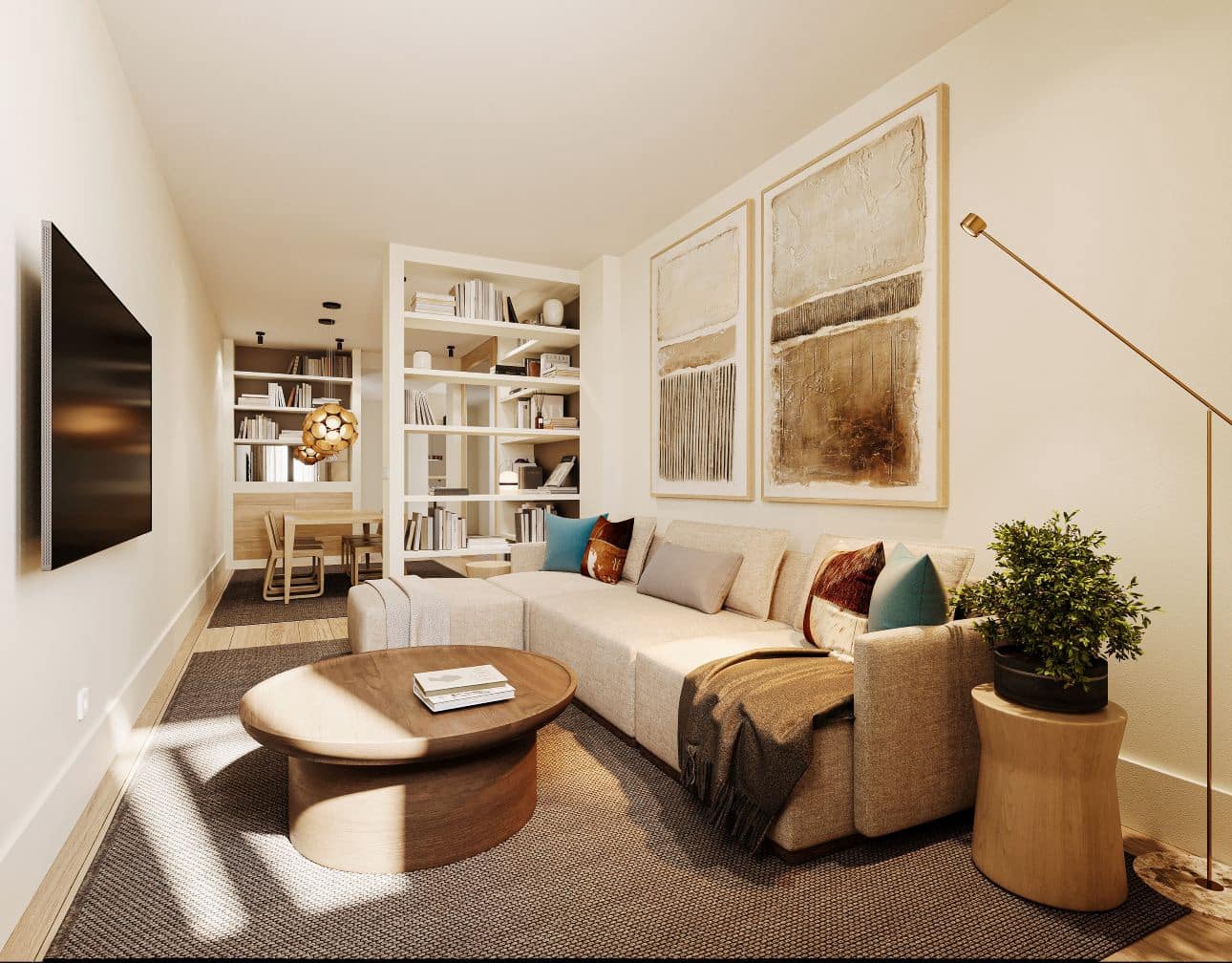 2 quarto Apartamento para venda em Barcelona cidade com garagem - 645 000 € (Ref: 10024818)