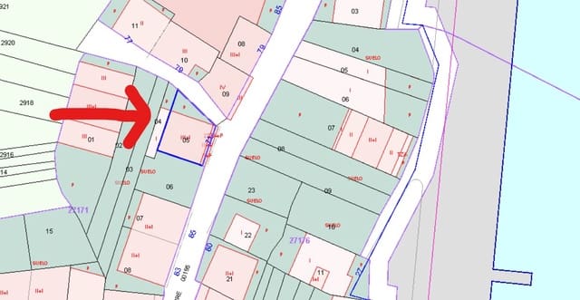 6 soverom Hus til salgs i Camelle, Camariñas med garasje - € 165 000 (Ref: 9366905)