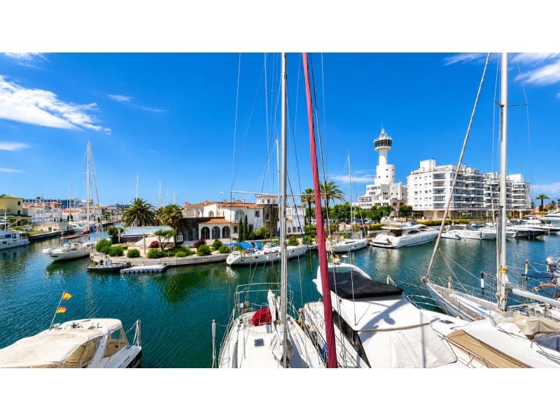 Piso de 2 habitaciones en Empuriabrava en venta con garaje - 449.000 € (Ref: 9896585)