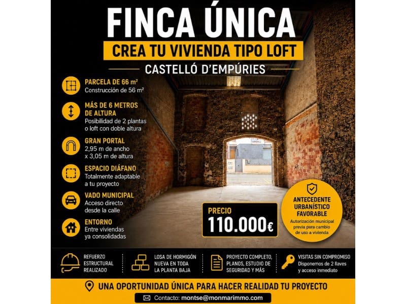 Garasje til salgs i Castello d'Empuries - € 110 000 (Ref: 9939595)