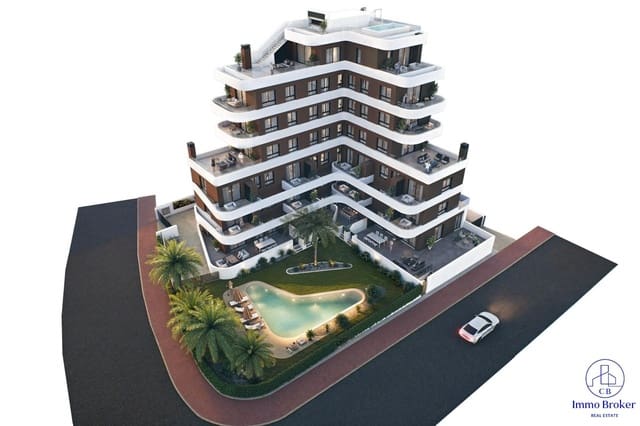 3 quarto Apartamento para venda em Guardamar del Segura com piscina garagem - 345 000 € (Ref: 9471845)