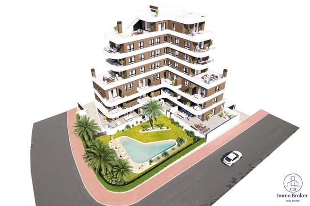 3 quarto Apartamento para venda em Guardamar del Segura com piscina garagem - 345 000 € (Ref: 9471845)