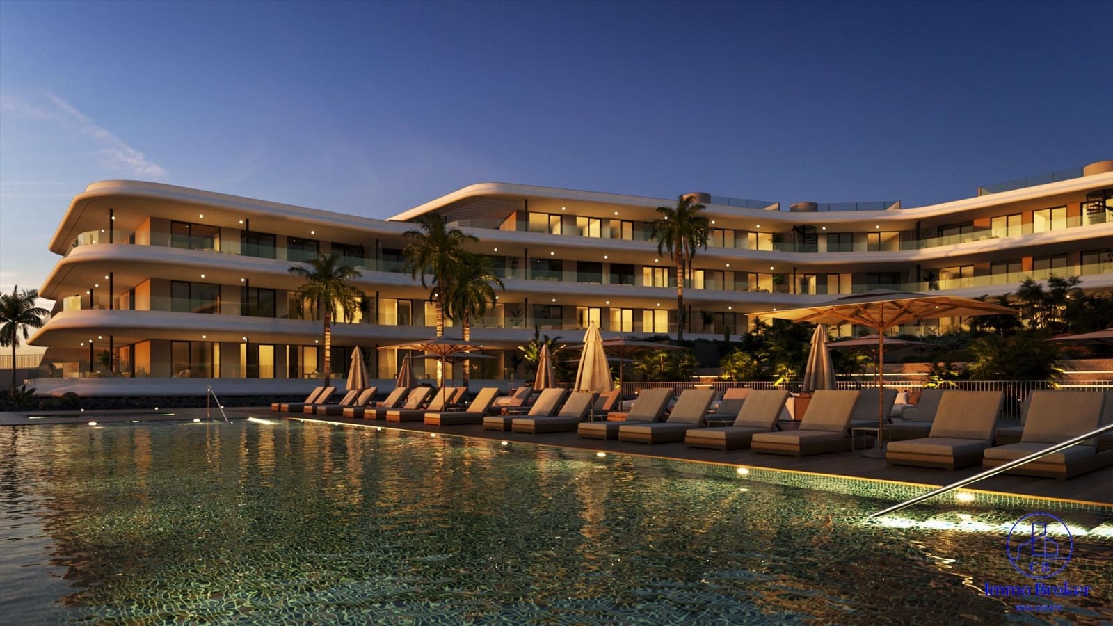 2 soverom Leilighet til salgs i Costa Adeje med svømmebasseng garasje - € 750 000 (Ref: 9471853)