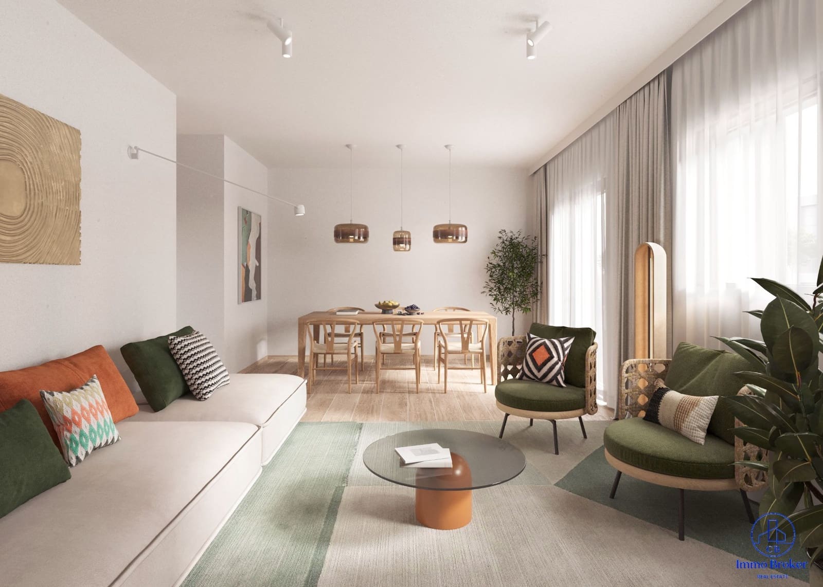 3 soverom Kjedet enebolig til salgs i Llano del Camello med svømmebasseng garasje - € 435 000 (Ref: 9471861)