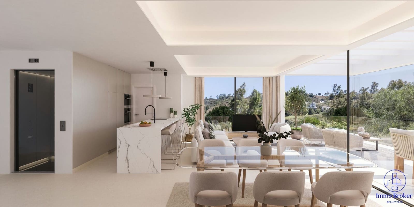 3 makuuhuone Paritalo myytävänä paikassa Mijas mukana uima-altaan 
autotalli - 1 100 000 € (Ref: 9471864)