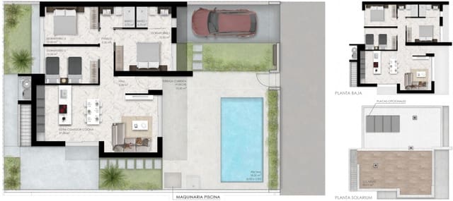 3 soveværelse Villa til salg i Ciudad Quesada, Rojales med swimmingpool garage - € 496.000 (Ref: 9471875)