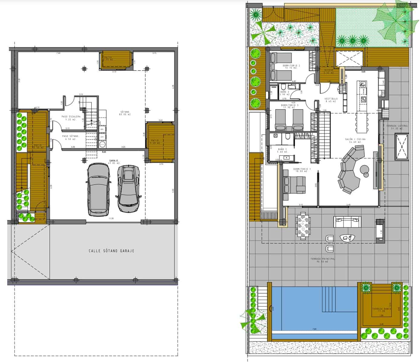 3 bedroom Villa for sale in Algorfa with pool garage - € 1,190,000 (Ref: 9471876)