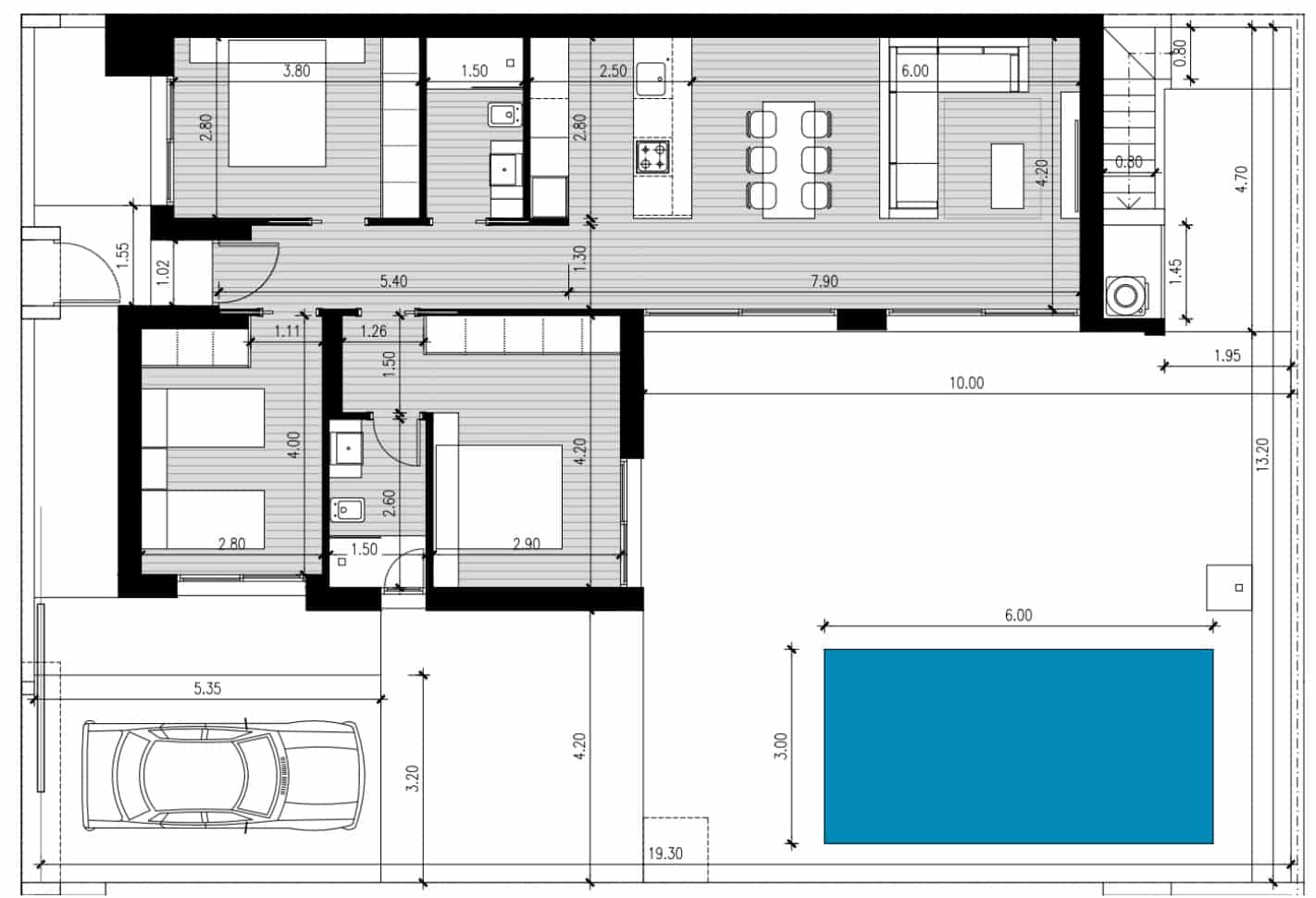 3 soveværelse Villa til salg i Ciudad Quesada med swimmingpool garage - € 496.000 (Ref: 9471880)