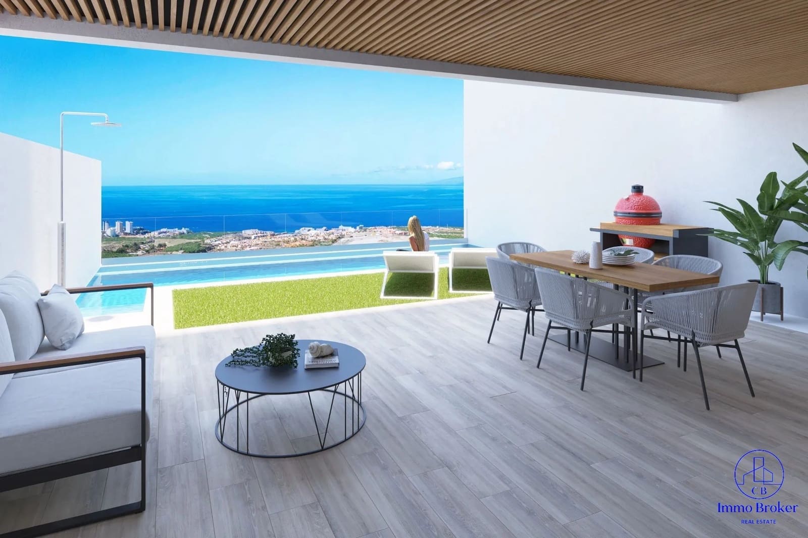 2 chambre Appartement à vendre à Adeje avec garage - 460 000 € (Ref: 9554605)