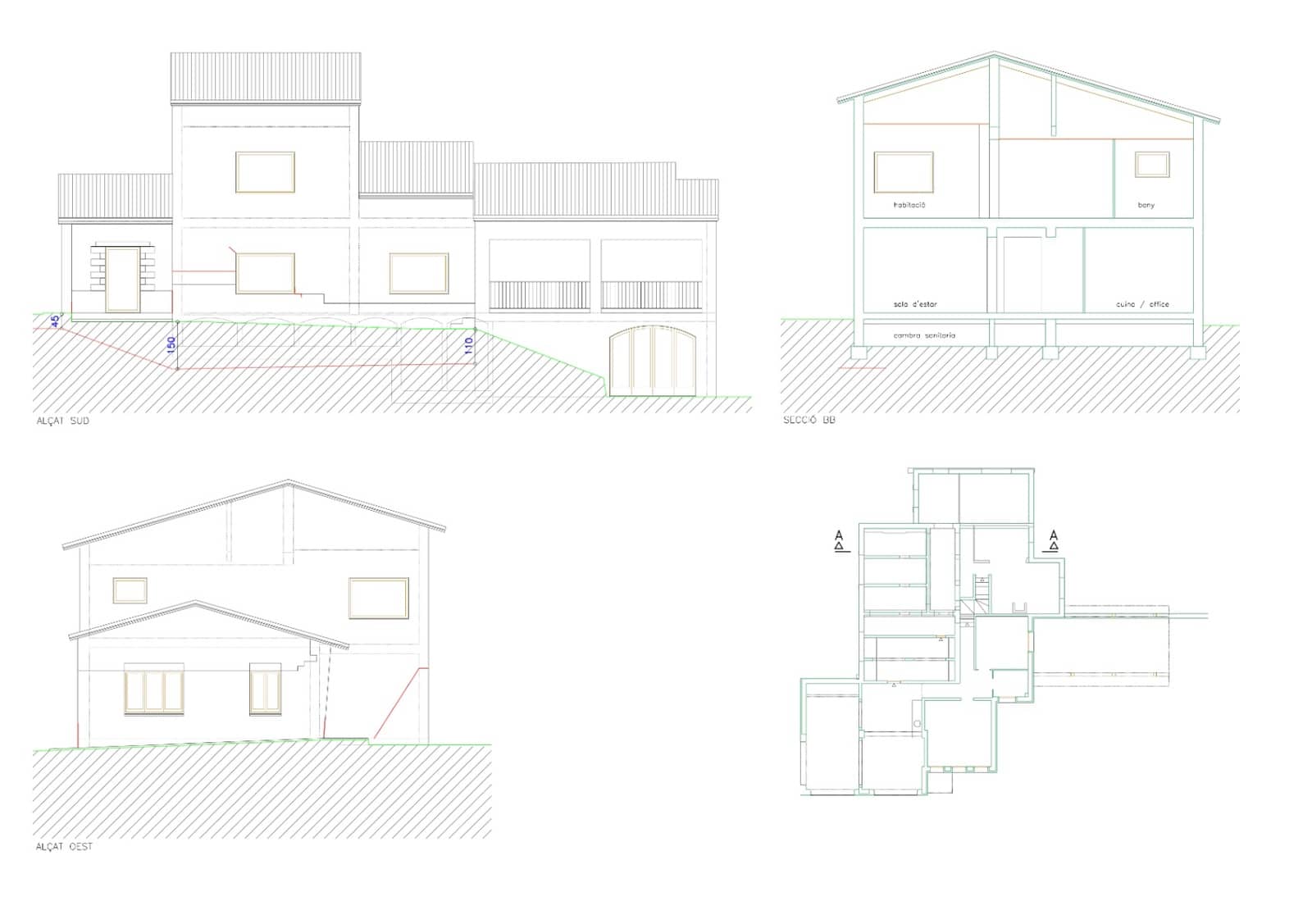 4 camera da letto Villa in vendita in L'Ametlla del Valles con piscina garage - 1.150.000 € (Rif: 9219044)