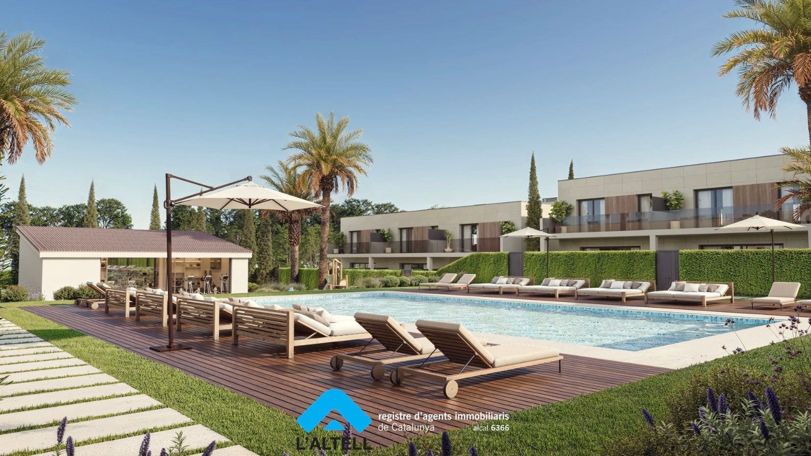 5 sypialnia Dom szeregowy na sprzedaż w L'Ametlla del Valles z basenem garażem - 540 000 € (Ref: 9343963)