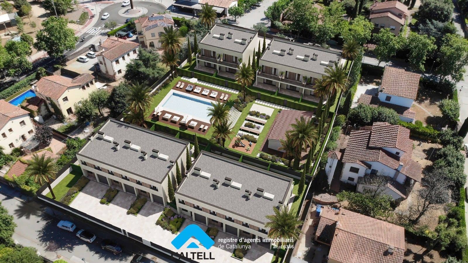 5 sypialnia Dom szeregowy na sprzedaż w L'Ametlla del Valles z basenem garażem - 540 000 € (Ref: 9343963)