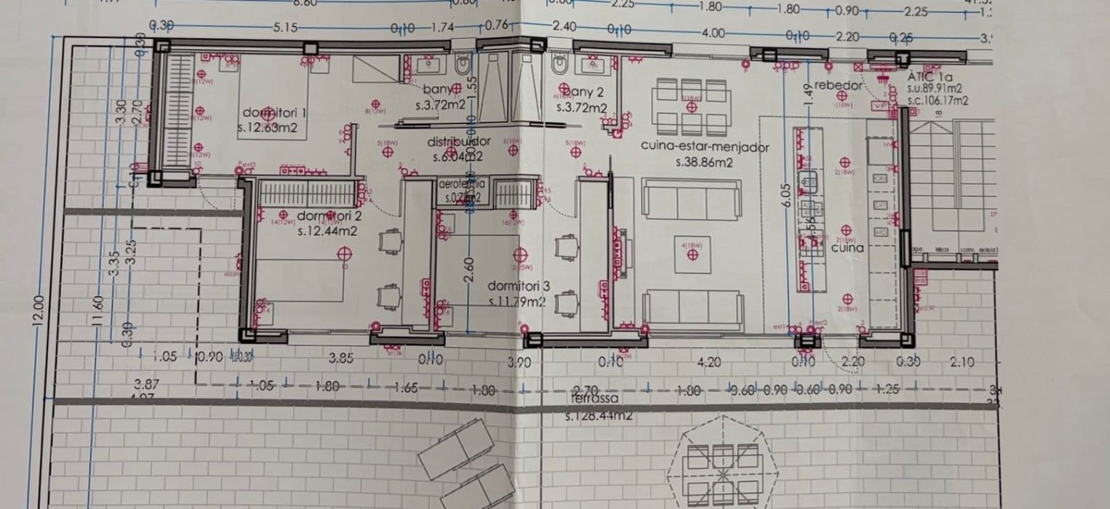 3 sovrum Takvåning till salu i L'Ametlla del Valles med pool garage - 545 000 € (Ref: 9996374)