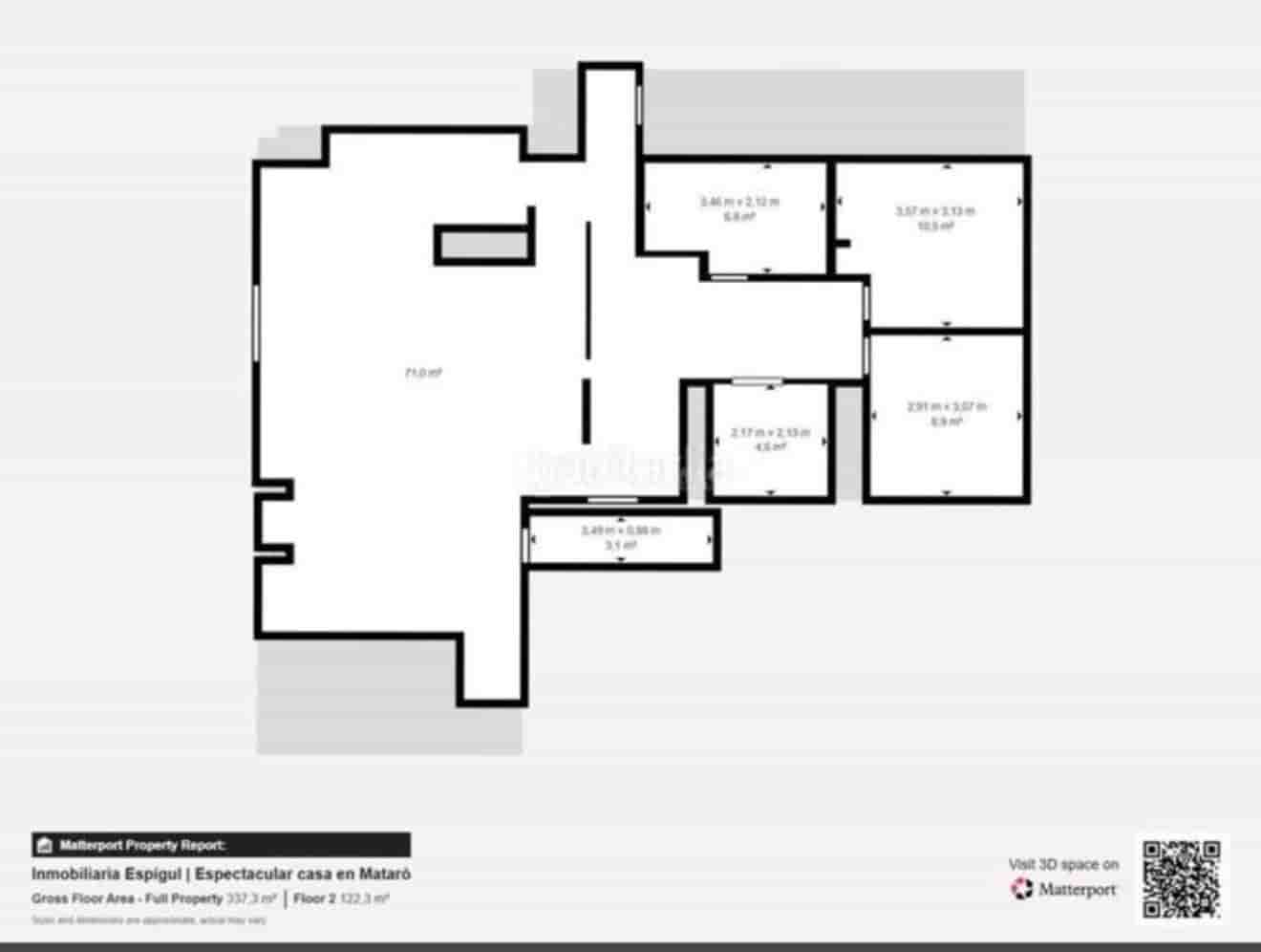 4 makuuhuone Huvila myytävänä paikassa Mataro mukana uima-altaan 
autotalli - 850 000 € (Ref: 9347923)