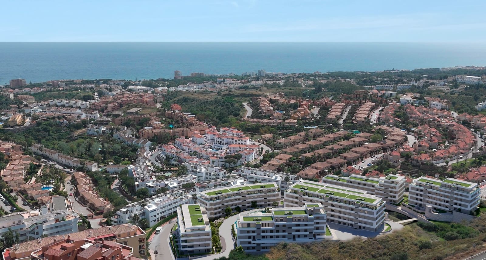 1 soverom Leilighet til salgs i Mijas Costa med svømmebasseng garasje - € 290 000 (Ref: 9194961)