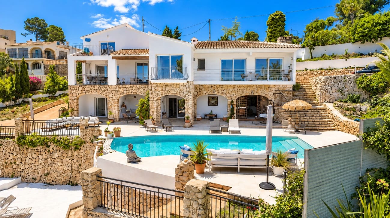 5 soveværelse Villa til salg i Javea / Xabia med swimmingpool garage - € 1.499.000 (Ref: 10182268)