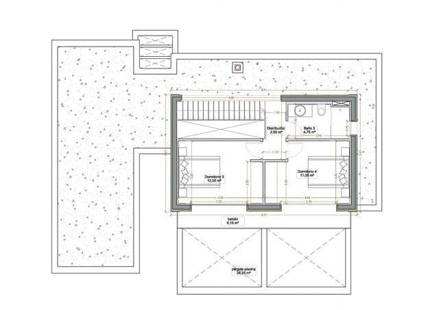 4 makuuhuone Huvila myytävänä paikassa La Pedrera - Vessanes, Dénia mukana uima-altaan 
autotalli - 1 350 000 € (Ref: 9383708)