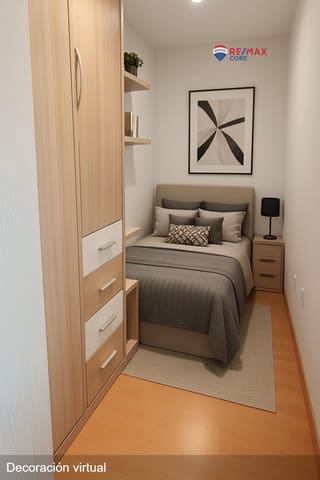 2 Zimmer Wohnung zu verkaufen in San Roque - Ronda Norte, Badajoz Stadt - 79.950 € (Ref: 9446338)