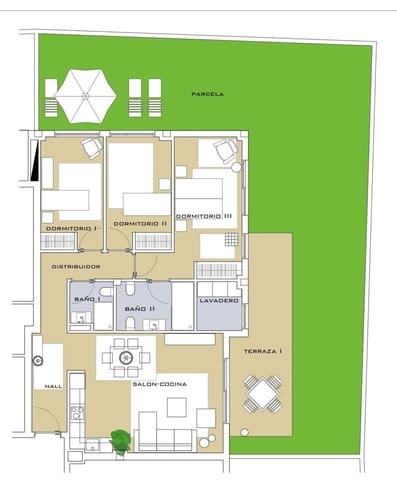 3 bedroom Apartment for sale in Granadilla de Abona with pool garage - € 660,000 (Ref: 9190534)