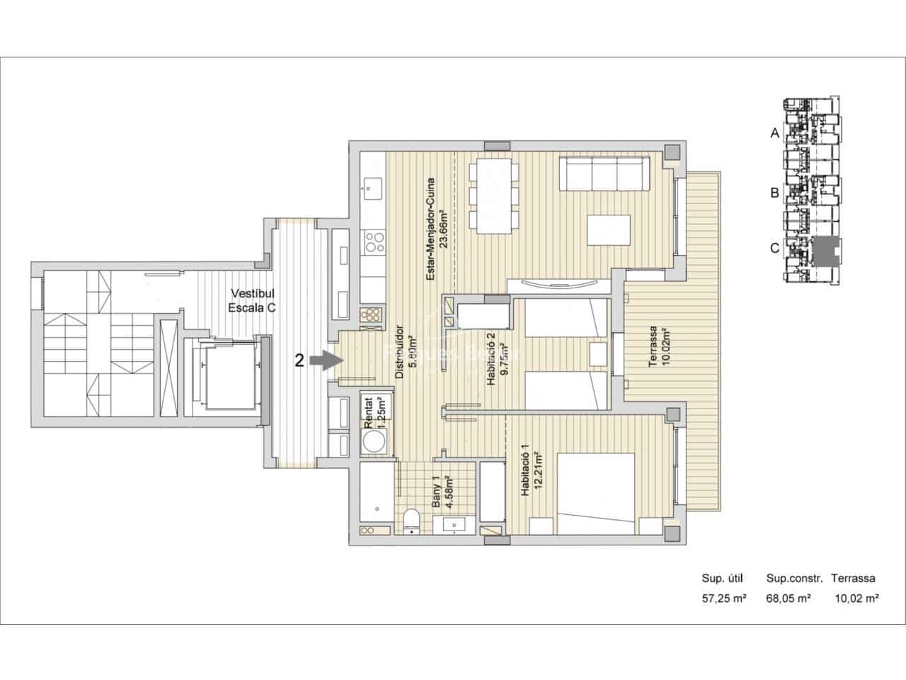 2 bedroom Apartment for sale in Pals with pool garage - € 295,000 (Ref: 10034765)