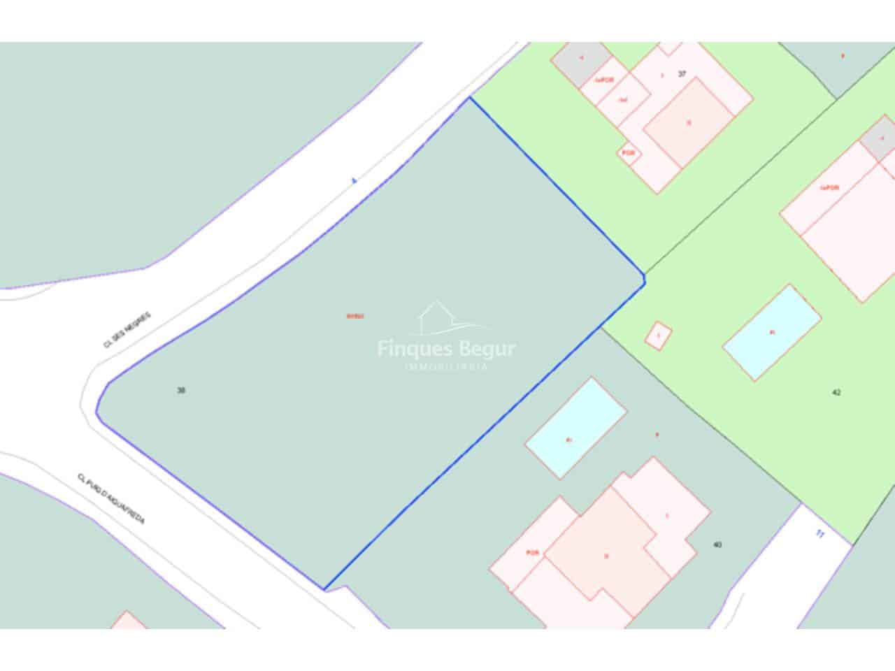 Tomt till salu i Begur - 260 000 € (Ref: 9194153)