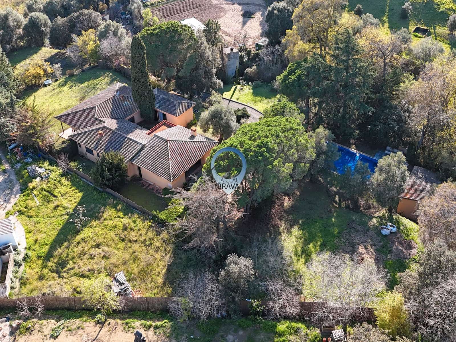 5 chambre Finca/Maison de Campagne à vendre à Santa Cristina d'Aro avec piscine garage - 1 000 000 € (Ref: 9534132)