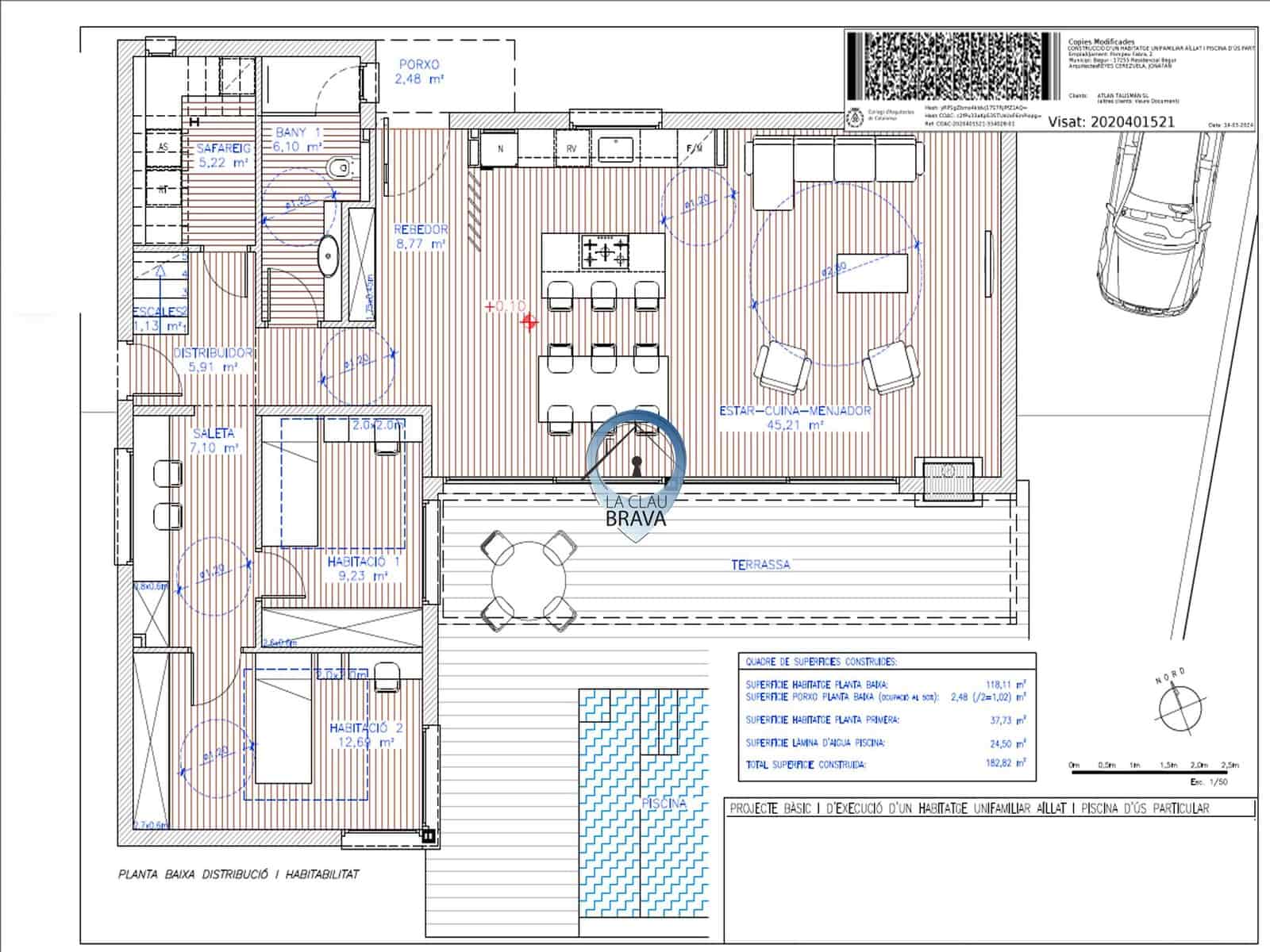 Chalet de 3 habitaciones en Begur en venta con piscina - 695.000 € (Ref: 9534142)