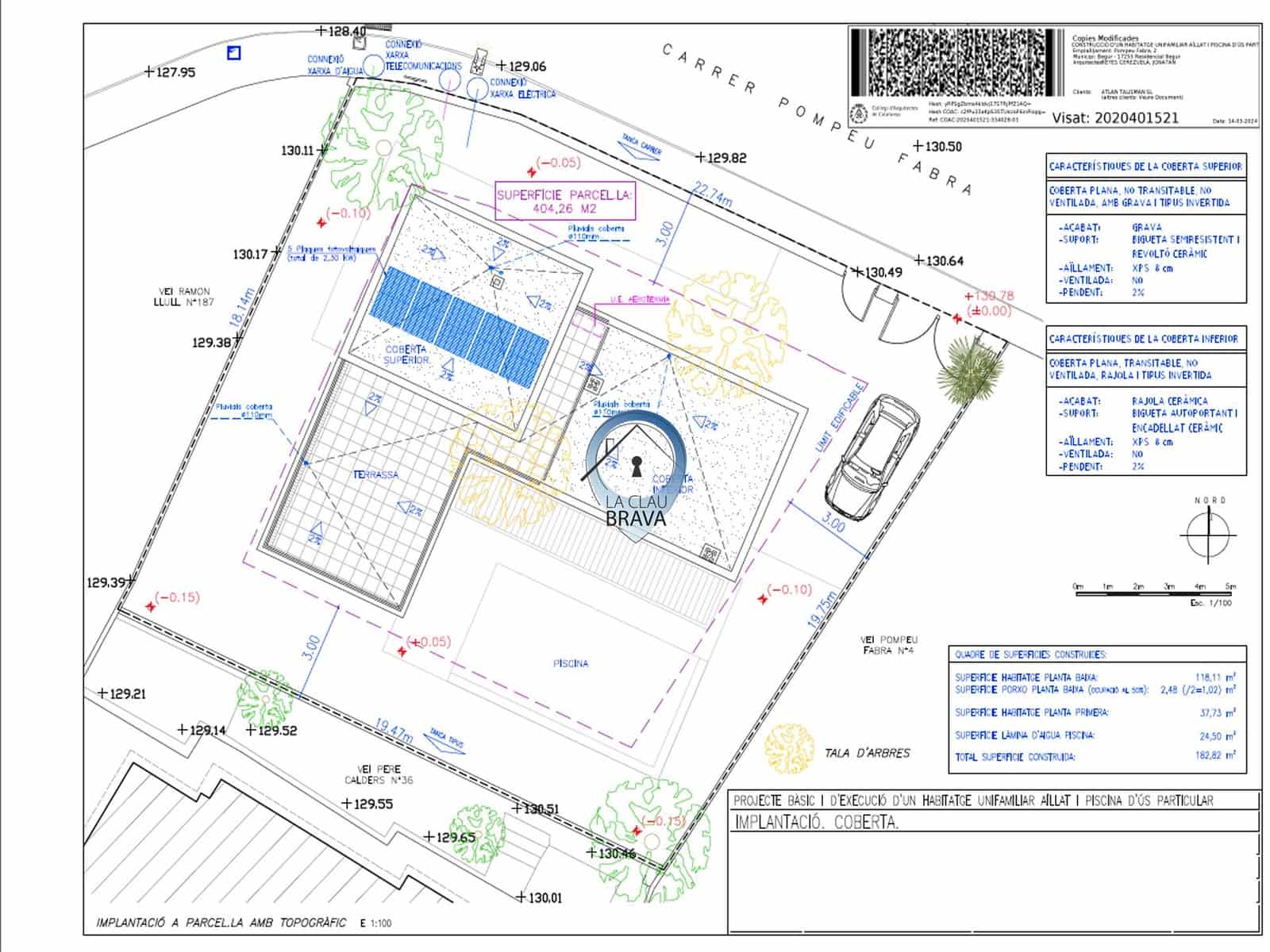 Chalet de 3 habitaciones en Begur en venta con piscina - 695.000 € (Ref: 9534142)