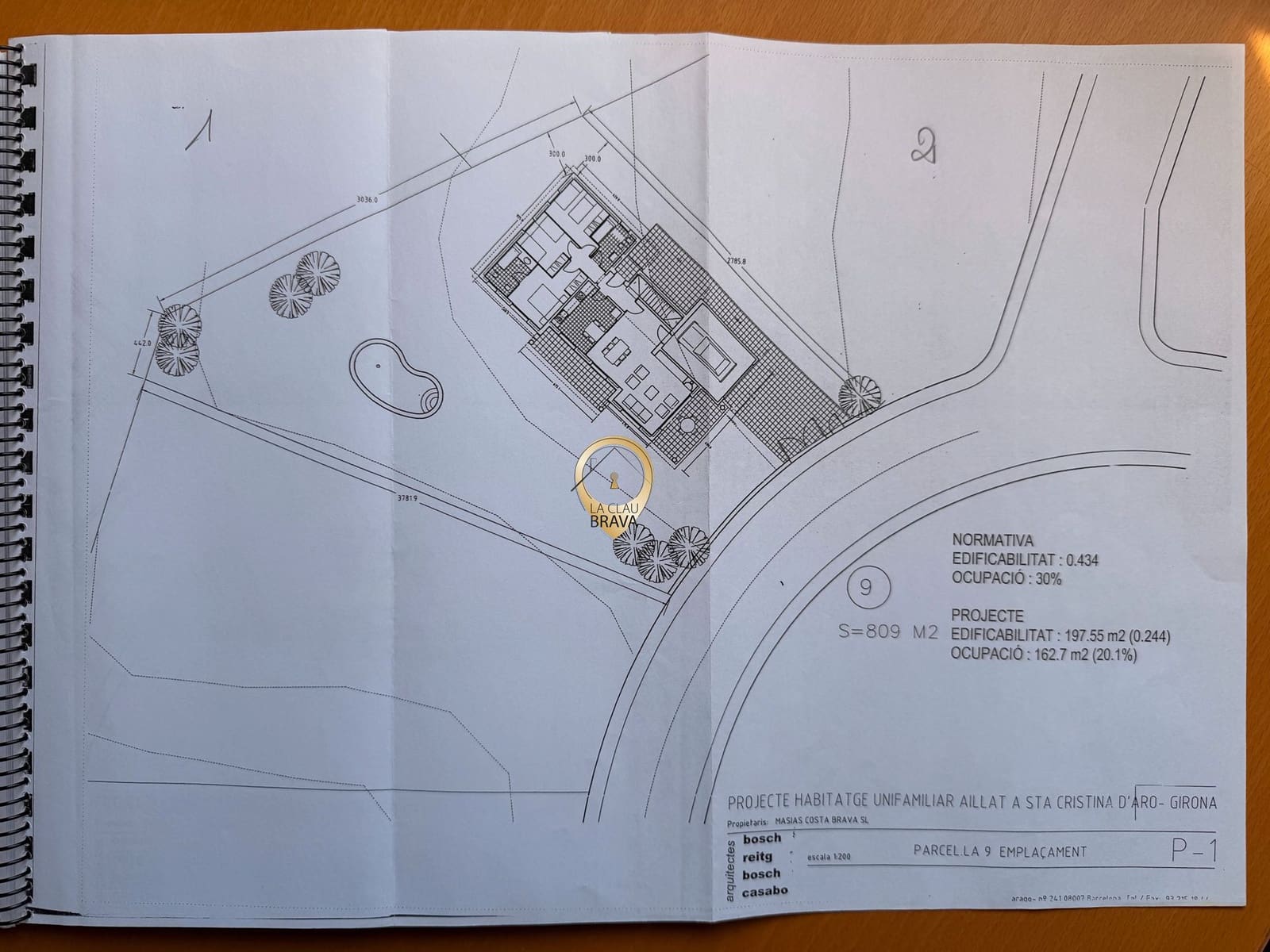 5 Zimmer Villa zu verkaufen in Santa Cristina d'Aro mit Garage - 550.000 € (Ref: 9628236)