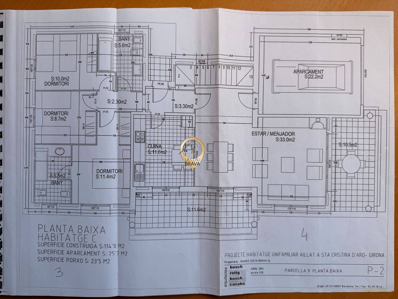 5 Zimmer Villa zu verkaufen in Santa Cristina d'Aro mit Garage - 550.000 € (Ref: 9628236)