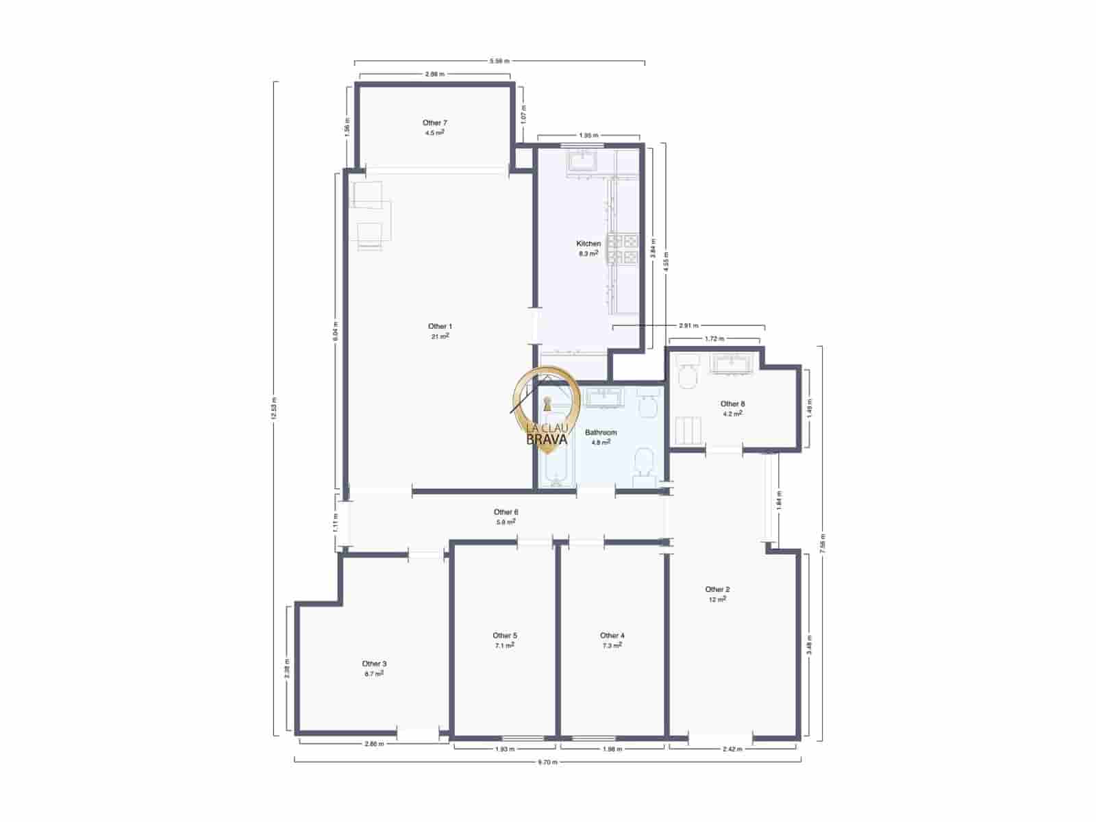 4 makuuhuone Asunto myytävänä paikassa Sant Feliu de Guixols mukana 
autotalli - 350 000 € (Ref: 9629208)