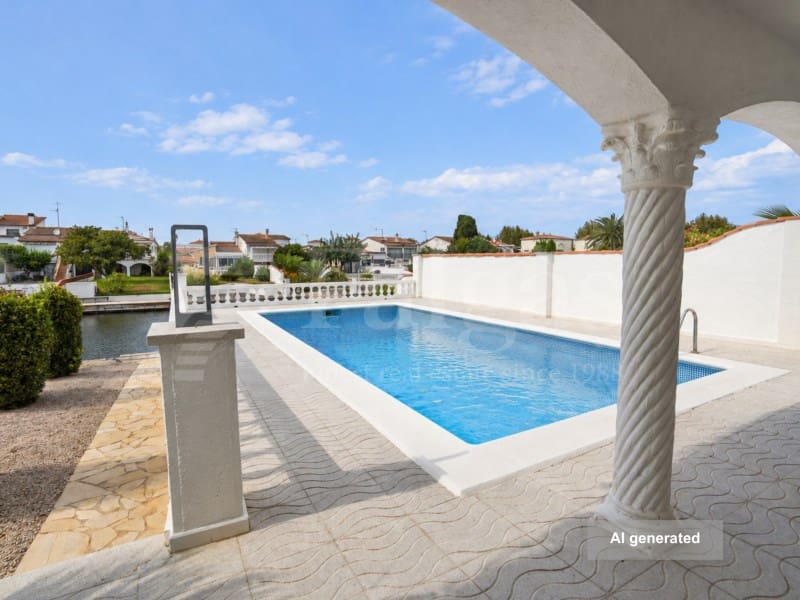 3 slaapkamer Villa te koop in Empuriabrava met zwembad garage - € 975.000 (Ref: 10086047)